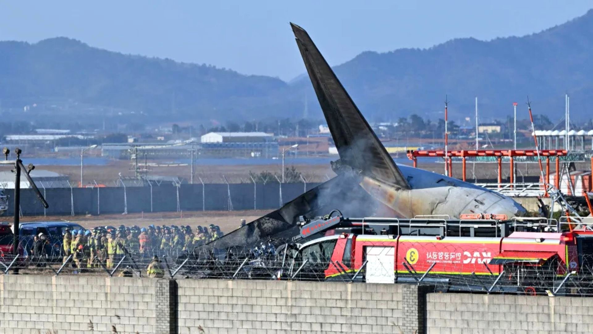 Resumen de noticias del avión que se estrelló en Corea del Sur