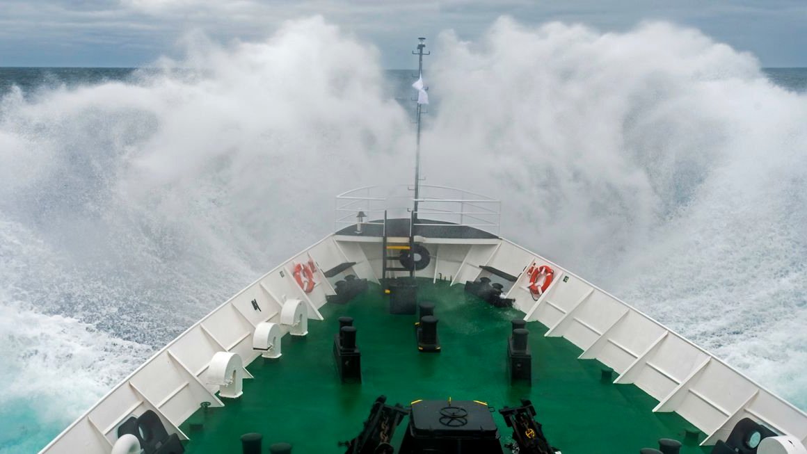 "Como viajar a la luna": el cruce oceánico más aterrador del mundo